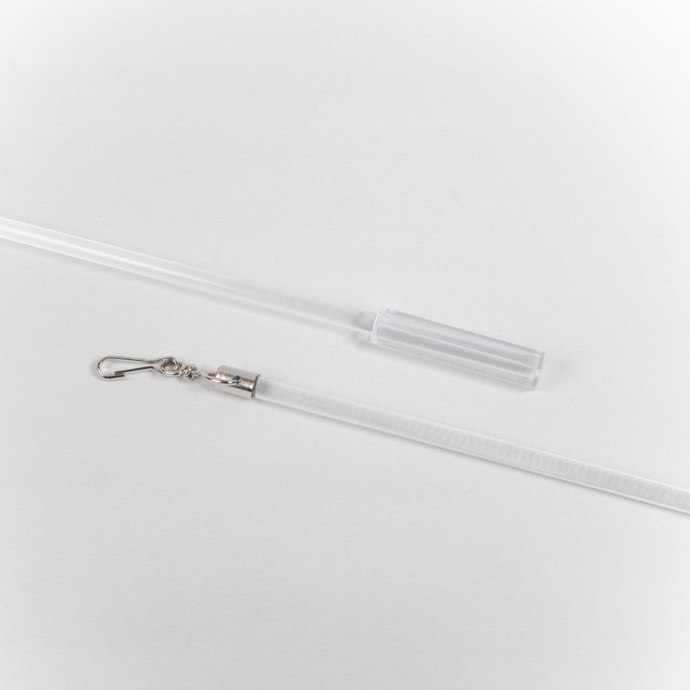Curtain draw rods