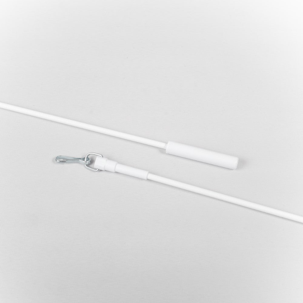 Curtain draw rods
