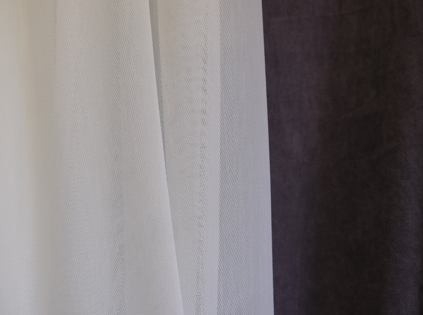 Ткань для тюля - G22181#501 (milk)