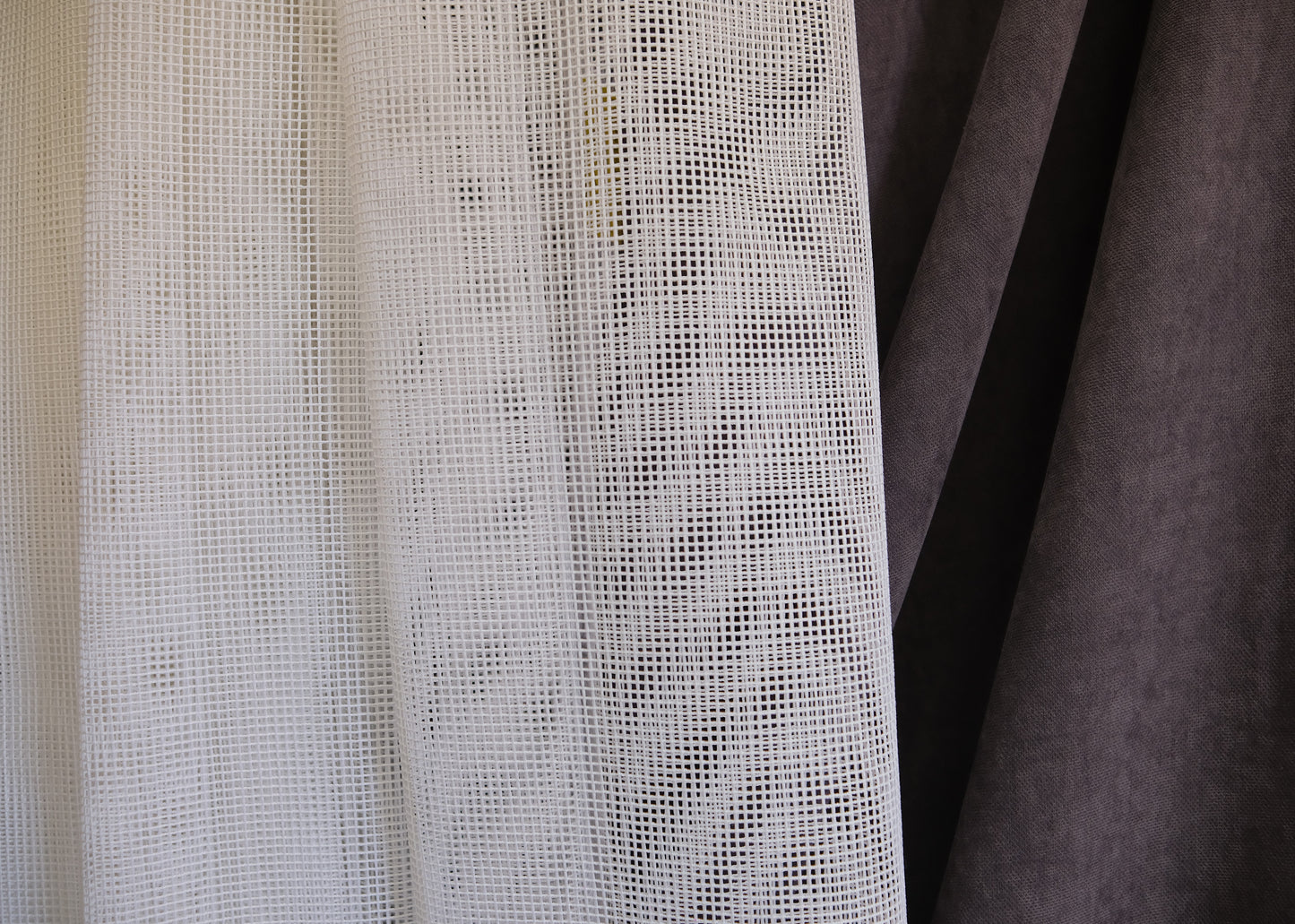 Ткань для тюля - DZIANNA5116 (white)