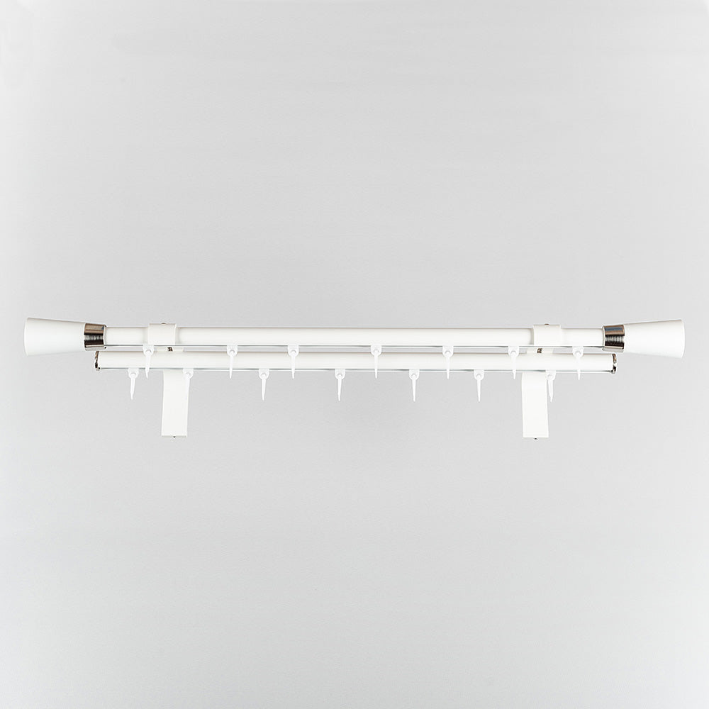 Metal curtain rods ASPEN-IMPERIA Ø19mm sets