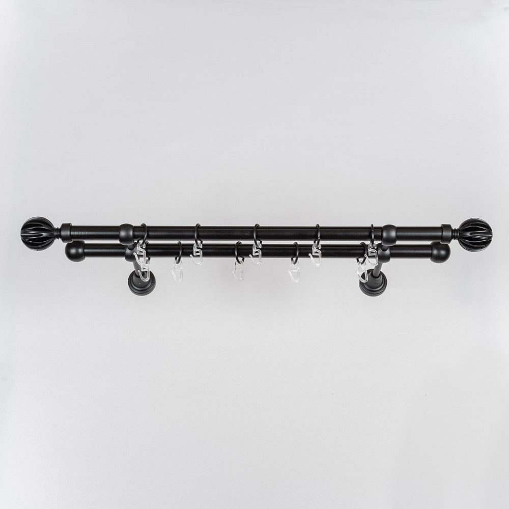 Metal curtain rods "MATERA" (Ø19mm) SETS