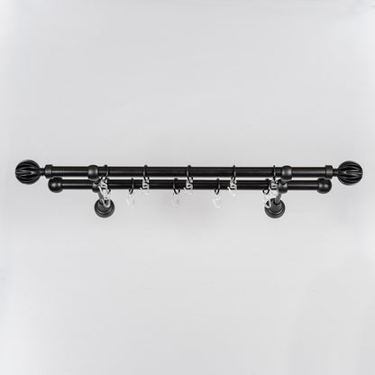 Metal curtain rods "MATERA" (Ø19mm) SETS