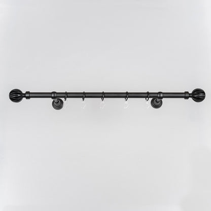 Metal curtain rods "MATERA" (Ø19mm) SETS