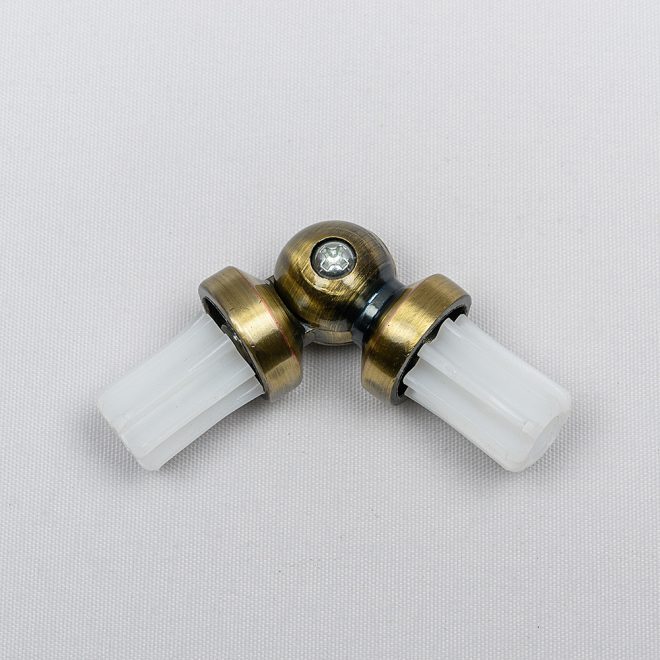 Holder for curtain rod Ø16mm