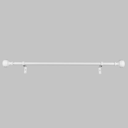 Metal telescopic curtain rod