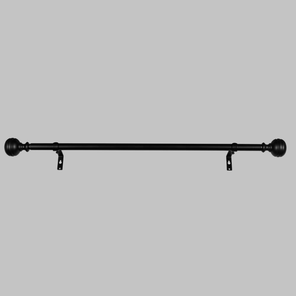 Metal telescopic curtain rod