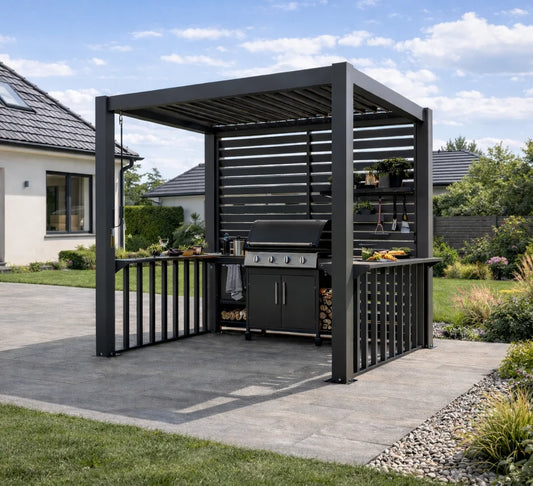 BBQ pergola